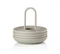 Zone Denmark 4 Hueveras con soporte Singles Mud