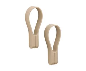 Zone Denmark Gancho magnético Loop 2-pack Camel