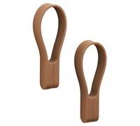 Zone Denmark 2 Tiras magnéticas para toalla Loop Terracotta