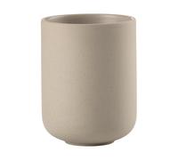Zone Denmark Portacepillos Sensu Ø7.4x9.5 cm Taupe