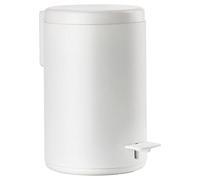 ZONE DENMARK Rim - Papelera con Pedal (3 litros), Color Blanco