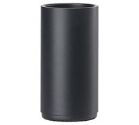 Zone Denmark Rim - Vaso para Cepillo de Dientes, 7 x 13,6 cm, Color Negro