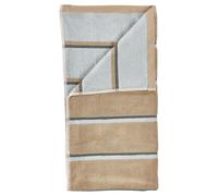 Zone Denmark Toalla Sauna Camel-ice blue-olive green. 70x140 cm