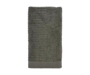 Zone Denmark Toalla de manos Classic 50x100 cm Olive green