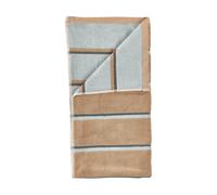 Zone Denmark Toalla Sauna Camel-ice blue-olive green. 50x100 cm