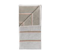 Zone Denmark Toalla Sauna Soft grey-eucalyptus-terracotta. 70x140 cm