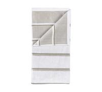 Zone Denmark Toalla Sauna White-soft grey-eucalyptus. 50x100 cm