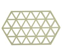 Zone Denmark Triangles - Posavasos (24 x 14 x 0,9 cm), Color Verde Matcha