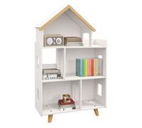 Homcom - Estantería casita Blanca