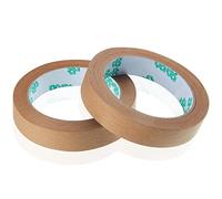 Zonon 2 Rollo Cinta de Embalaje de Papel Kraft, 2 cm x 30 m, Marrón | Para Envío, Manualidades y Caja de Embalaje, Cintas Adhesivas de Embalar, Papel Kraft, Rollo de Cinta de Sellado