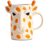 ZONSUSE Divertida taza de jirafa, taza de café de jirafa, novedosa taza de animales 3D, taza de cerámica de jirafas, taza de café grande, ideas de regalo para familiares, amigos, niños, cumpleaños
