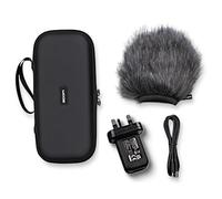 ZOOM APH-6st - Paquete de accesorios para grabadora móvil H6studio: funda acolchada, parabrisas de piel sintética y fuente de alimentación USB-C para grabación de audio móvil con calidad de estudio