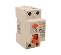 ZOREI Interruptor diferencial puro, 2P 2 polos 30mA 220V, protección diferencial, ocupa 2 módulos DIN (2P 63A)