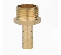zorfar M10/12/14/16/18/20/22 Metric Male To 6 8 10 12-19 Mm Hose Barb Brass Coupler Pipe Fitting Nipple Connetor Water Gas Fuel 1PCS(13mm Barb,M16x1.5mm)