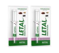 Zotal Letal Gel Insecticida para Cucarachas (Pack 2 Unidades) (El emabalaje puede variar)