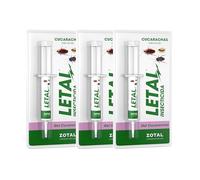 Zotal Letal Gel Insecticida para Cucarachas (Pack 3 Unidades)