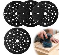 Zourglow 4 Piezas Protectores de Plato Ø 150 mm Almohadillas Protectora | 70-agujeros Protectores para Discos de Lijado, Compatible con Mirka CEROS DEROS, Accesorios Esmeriladoras y Pulidoras