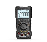 ZOYI ZT-225 - Multímetro digital profesional, función de voltaje de fusión C CC, 25,000 unidades, 20 A, rango automático/manual, probador de voltaje verdadero RMS, NCV, temperatura, onda cuadrada