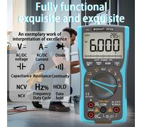 ZOYI ZY-Y2 multímetro Digital profesional voltaje CA/CC corriente NCV capacitancia resistencia zumbador Hertz herramienta de medición ZT-Y2