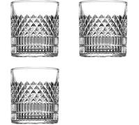 ZQINGQING Vasos Cristal 1/2/3/4 Uds Tazas 335ml Vaso De Whisky Transparente for Fiesta/hogar/Bar Copa Vino Cristal Cerveza(3pcs)