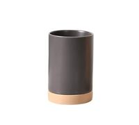 ZTHYSHOZ Porta Utensilios Soporte de cerámica for Utensilios Cocina, escurridor vajilla for encimera(Grey)