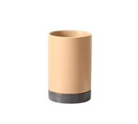 ZTHYSHOZ Porta Utensilios Soporte de cerámica for Utensilios Cocina, escurridor vajilla for encimera(Beige)