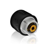 Ztolbriy Adaptador de alta presión para limpiadoras rápidas de conexión de manguera Compatible con Karcher K2 K3 K4 K5 K6 K7 así como para Nilfisk y Bosch Conexión de latón de aluminio para equipos de