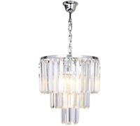 Zuma Line Amedeo lámpara colgante 4x40 W cromo-cristal 17106/3+1-CHR