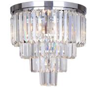 Zuma Line Amedeo lámpara de techo 5x40 W cromo-cristal FC17106/4+1-CHR