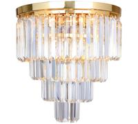 Zuma Line Amedeo lámpara de techo 5x40 W oro-cristal FC17106/4+1-GLD