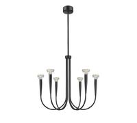 Zuma Line Boston lámpara colgante 6x60 W negro P0603-06F-P7B1