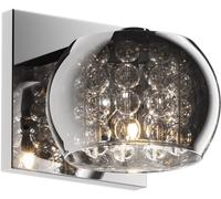 Zuma Line Crystal lámpara de pared 1x42 W cromo-ahumado-cristal W0076-01A-B5FZ