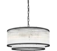 Zuma Line Sergio lámpara colgante 6x60 W negro P0528-06H-P7AC