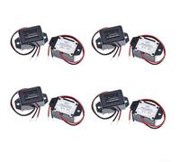 Zumbador electrónico de plástico ABS de 12 V CC para fuente de plástico ABS | Sonido fuerte de 85 dB, diseño activo, sin controlador externo, compacto de 23 x 15 mm, ideal para espacios reducidos