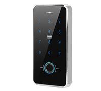 Zunate 1 Set 1Set Cerradura de Puerta con Huella Dactilar Teclado Wiegand | Clasificación IP68, entrada con pantalla táctil, memoria de 120 usuarios, botones con brillo nocturno, fácil instalación