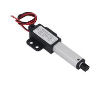 Zunate 24V Mini Actuador Lineal 50N 40mm para Hogar Inteligente | de movimiento compacto, suministros para proyectos de bricolaje, accionamiento por engranaje metálico, abridor de