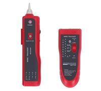 Zunate Comprobador de Cable de Red Localizador de Línea Sensibilidad | Herramienta de Rastreo de Cables, Detector de Línea Multifuncional, Instalación de Red, Diagnóstico de Circuitos, Ajustable