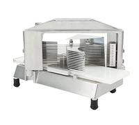 Zunate Cortador de Verduras Manual Profesional |Cortadora Comercial de Acero Inoxidable para Tomate, Patata, Cebolla, Zanahoria, Fruta (Grosor de la rebanada 4,7 mm/0,19 pulg.)