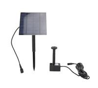 Zunate Kit de Bomba de Agua Solar |Potente Chorro para Baño de Pájaros, Jardín, Estanque, Pecera, Piscina, Patio Trasero