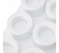 Zunate Molde de Silicona para Mousse para Hornear, Antiadherente, Bricolaje, Postres Franceses 3D, a Prueba de Calor, para Pasteles, Helados, 1 Unidad (6 cavidades)