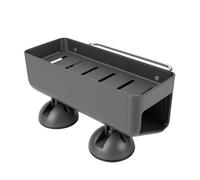 Zunate Organizador para Fregadero de Cocina, Soporte para Esponja con Ventosas Fuertes, Estante de Drenaje para Paños de Cocina sin Perforación, Estante de Secado Autodrenante, Carrito de Encimera