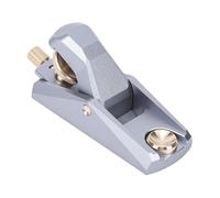 Zunate Plano de Bloque de ángulo bajo de 33 Grados |Cepilladora Manual para Carpintería para Modelos en Miniatura, Fabricación de Cuero, Plata