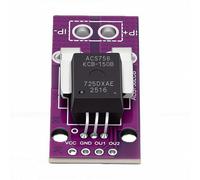 Zunate Sensor de Corriente Lineal, Módulo de Corriente de Efecto Hall 50A, ACS758LCB 50B, Sensor de de Efecto Hall para Monitoreo de Energía, Módulo de Control de Motor con Respuesta Rápida, Alto