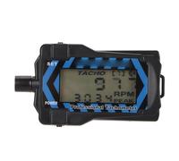 Zunate Tacómetro de Hélice Digital |Medidor de RPM de Mano Retroiluminado Azul para Avión RC Drone con Cordón
