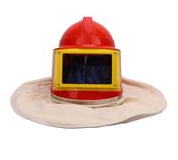 Zunate Tapa de Campana de Chorro de Alimentación de Aire |Casco Protector de Doble Lente para Limpieza y Raspado de Pintura