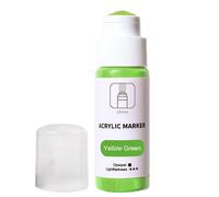 Zunishaone Rotulador acrílico - 60 ml a base de agua, punta de 18 mm, tinta de color permanente, perfecto para murales de pared creativos, pintura de bricolaje, actividades de manualidades, decoración