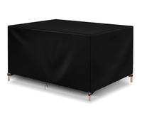 ZUROJ Funda para Muebles de Jardín 130x70x50cm Resistente al Polvo Fundas Mesas Jardin Rectangular Protectora Muebles Conjuntos Terraza Silla Sofás Cubierta 420D Oxford