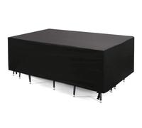 ZUROJ Funda para Muebles de Jardín 430x110x35cm Funda Mesa Exterior Protectora Muebles de Jardín Funda Muebles Patio Mesa Terraza Funda 420D Oxford Muebles Cubrir