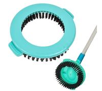 Zuxbolf Cabezales de Repuesto para Fregonas, Cabezal de Cepillo Compatible con Leifheit Clean Twist Mop 2.0, Cabezal de Cepillo Giratorio para Limpiar Suelos, Baños y Cocinas