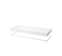 Zweed Estante con canal Molto 840 Blanco. incl. marco de metal blanco